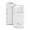 BATERIA EXTERNA ECO POWER FLOW POWERBANK 20000MAH 22.5W COLOR BLANCO · IDUSD P15B