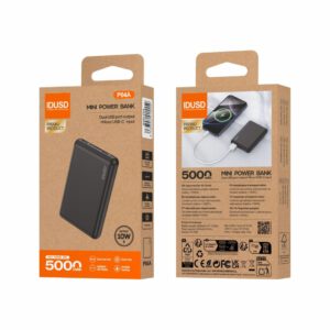 BATERIA EXTERNA POWERBANK 5000MAH ECO POWER MINI | IDUSD P04A