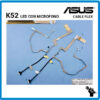 CABLE FLEX DE PANTALLA ASUS K52 LED CON MICRÓFONO