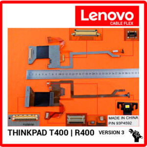 CABLE FLEX DE PANTALLA | LENOVO THINKPAD T400 | VERSION 3