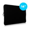 FUNDA DE NEOPRENO PARA PORTATILES DE 12 HASTA 14" CON CREMALLERA