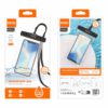 FUNDA DE PLAYA TRANSPARENTE COLOR NEGRO | IDUSD S11A