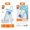 FUNDA DE PLAYA TRANSPARENTE COLOR AZUL | IDUSD S11D