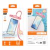 FUNDA DE PLAYA TRANSPARENTE COLOR ROSA | IDUSD S11F