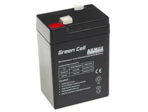 BATERIA GREEN CELL AGM 6V / 4.5A | AGM02