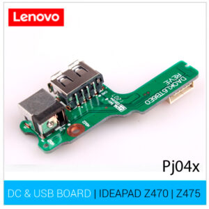 PLACA CONECTOR DE CORRIENTE Y USB | LENOVO IDEAPAD Z470 | Z475