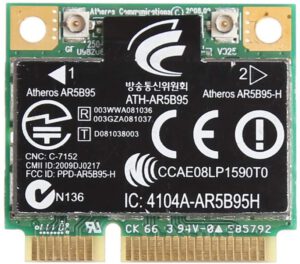 TARJETA ATHEROS AR5B95 WIRELESS WIFI WLAN CARD FOR HP G42 CQ42 G62 CQ62 PAVILION DV7 SERIES | 605560-005