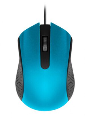 MOUSE OPTICO USB 1200DPI AZUL