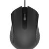 MOUSE OPTICO USB 1200DPI NEGRO