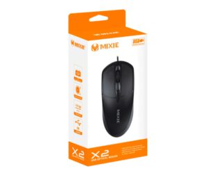 MOUSE OPTICO USB 3 BOTONES 1000DPI NEGRO