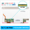 PANTALLA 10.1" | HD LED 40 PINS