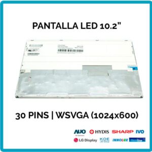 PANTALLA 10.2" | LED | 30 PINS