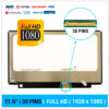 PANTALLA 11.6" | FULL HD LED SLIM | EDP 30 PINS | SIN PESTAÑAS
