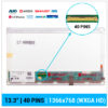 PANTALLA 13.3" | HD LED | 40 PINS | CONECTOR INFERIOR IZQUIERDA