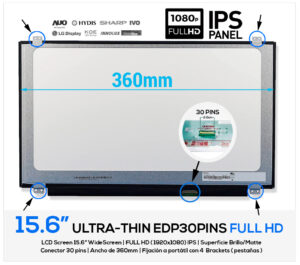 PANTALLA 15.6" | BOE NV156FHM-A11
