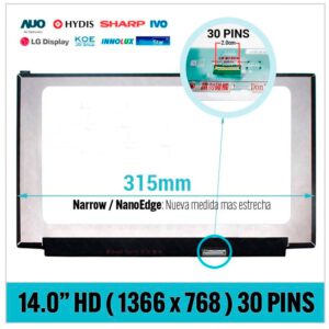 PANTALLA 14.0 INNOLUX N140BCA-EA4