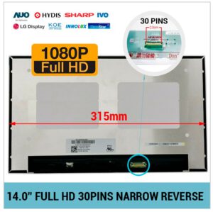 PANTALLA 14.0 AUO B140HAN04.6