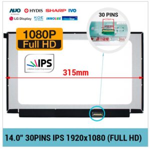 PANTALLA 14.0 AUO B140HAN03.J