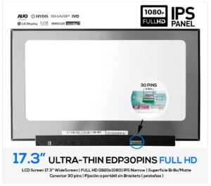 PANTALLA 17.3 BOE NV173FHM-N6K