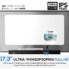 PANTALLA 17.3" SLIM LED | FULL HD | EDP 30 PINS | IPS 60HZ | NO BRACKETS/PESTAÑAS