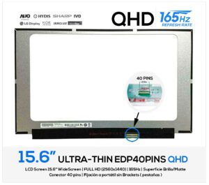 PANTALLA 15.6" | BOE NV156FHM-NY8 V8.1