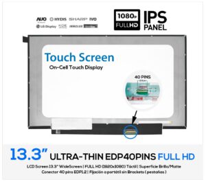 PANTALLA 13.3" | BOE NV133FHM-T01 V8.0