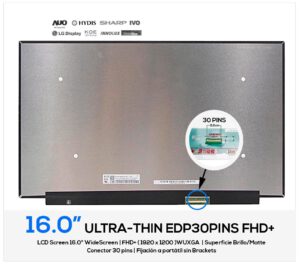 PANTALLA 16.0 BOE NE160WUM-N41 V18.0