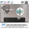 PANTALLA 14.0 BOE NV140DRM-N62 V8.3
