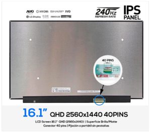 PANTALLA 16.1 BOE NE161QHM-NZ1