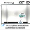 PANTALLA 14.0 WQXGA 2560 x 1600 90HZ 40 PINS EDP SIN BRACKETS