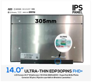 PANTALLA 14.0" INNOLUX N140JCA-ELK