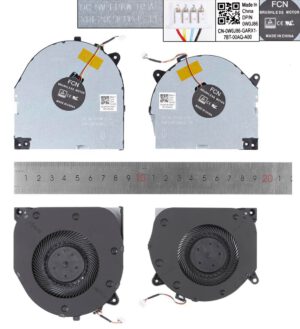 PAR DE VENTILADORES CPU+GPU LENOVO LEGION Y540-15IRH 81SX SERIES | DFS200105BD0T DFS5M325063B11 5F10S13886 SF10S13889