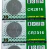 CR2016 3V PILAS BOTÓN · BLISTER DE 5 UNIDADES