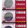 CR2025 3V PILAS BOTÓN · BLISTER DE 5 UNIDADES