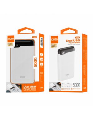 BATERIA EXTERNA POWERBANK 5000MAH LED 100% 10W | IDUSD P06B