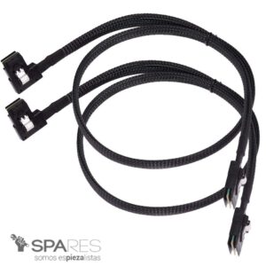 PAR DE CABLES SAS-A SAS-B SATA CABLE DELL POWEREDGE R610 R710 H700 | M246M 0M246M