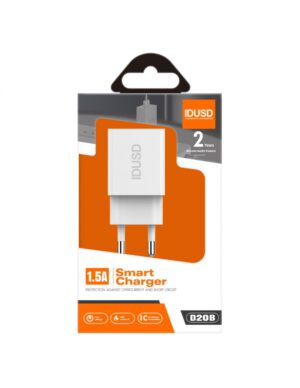CARGADOR SMART CHARGER 1.5A 7.5W | BLANCO