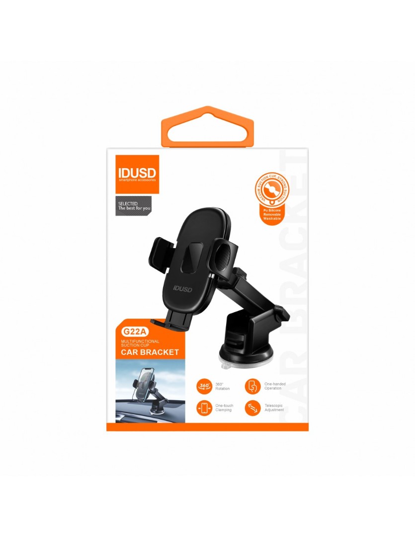 SOPORTE DE VENTOSA PARA COCHE ONE CLICK | IDUSD G22A