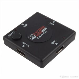 HDMI MINI SWITCH 3 EN 1 1080P CON SELECTOR