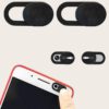 PACK DE 5 UNIDADES TAPA WEBCAM PRIVACIDAD Y SEGURIDAD PARA PORTATILES SMARTPHONES TABLETS COLOR NEGRO