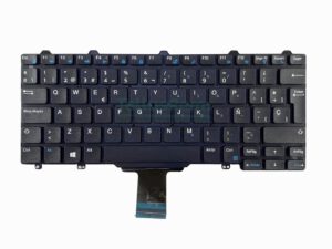 TECLADO ESPAÑOL DELL LATITUDE E7250 E5250 E5270 5250 7250 SERIES SIN MARCO Y NO RETROILUMINADO · 012FJ6