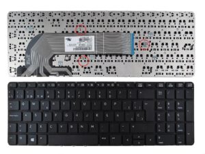 TECLADO ESPAÑOL HP PROBOOK 450 G0 450 G1 450 G2 SERIES | CON MARCO NEGRO