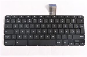 TECLADO ESPAÑOL HP CHROMEBOOK 11 G2 11 G3 11 G4 NEGRO SERIES COLOR NEGRO