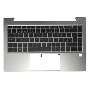 TECLADO ESPAÑOL COMPLETO CON CARCASA PARA PORTATIL HP ELITEBOOK 640 G9 645 G10 SERIES RETROILUMINADO · N17709-001 N17711-001