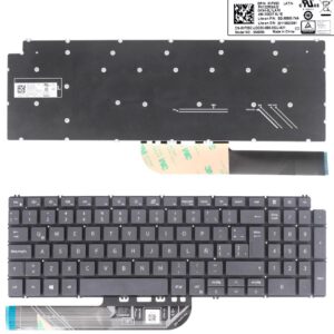 TECLADO LATINO DELL INSPIRON 7591 7590 P83F 5580 5584 5593 5598 SERIES | 0VF05C NSK-QF0SW/C