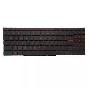 TECLADO ESPAÑOL MSI KATANA GF66 PULSE GL66 SERIES SIN FRAME RETROILUMINADO TECLAS ROJAS