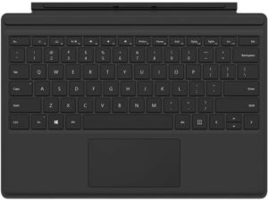 TECLADO PARA MICROSOFT SURFACE PRO 3 4 5 6 7 7+ COLOR NEGRO US | MODELO 1725 (2017) 8X8-00001 ( SE ENTREGA JUEGO DE ETIQUETAS EN ESPAÑOL O PORTUGUÉS )