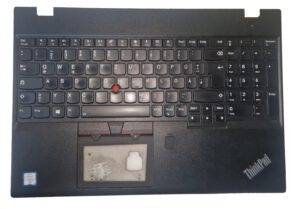 TECLADO COMPLETO EXTRANJERO CON CARCASA PORTATIL LENOVO THINKPAD T570 SERIES | 01ER047 ( SE ENTREGA CON JUEGO DE ETIQUETAS EN ESPAÑOL )