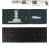 TECLADO ESPAÑOL LENOVO LEGION Y520 Y520-15IKB Y720-15IKB R720 R720-15IKB SERIES | NEGRO SIN MARCO RETROILUMINADO ROJO