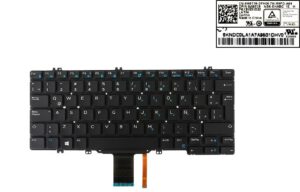 TECLADO LATINO DELL LATITUDE E5280 E5289 E7280 E7390 SERIES SIN MARCO RETROILUMINADO | LA 0W6T39 DLM16C86LAJ698